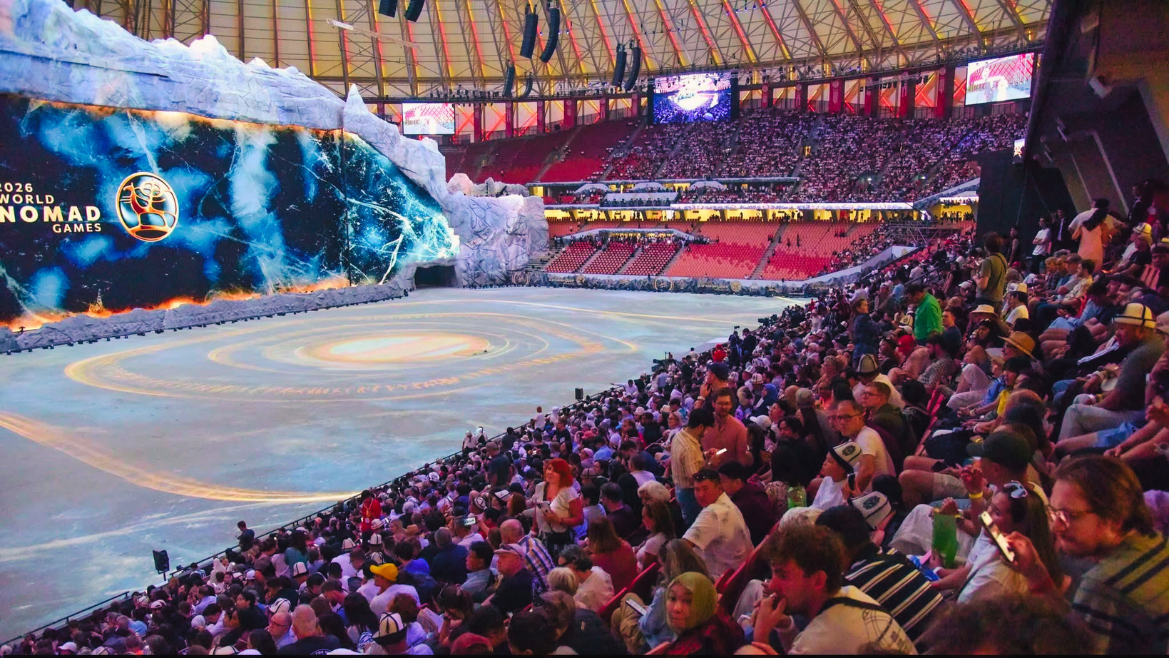 Crowd at the Opening Ceremony of the VI World Nomad Games 2026