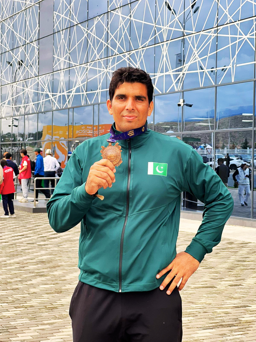Captain Yasir Abbas Awan at the VI World Nomad Games 2026