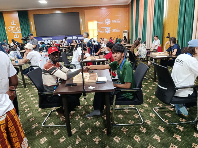 Intellectual games competition hall
