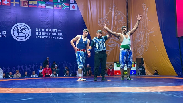 Pehalwani match at the VI World Nomad Games 2026
